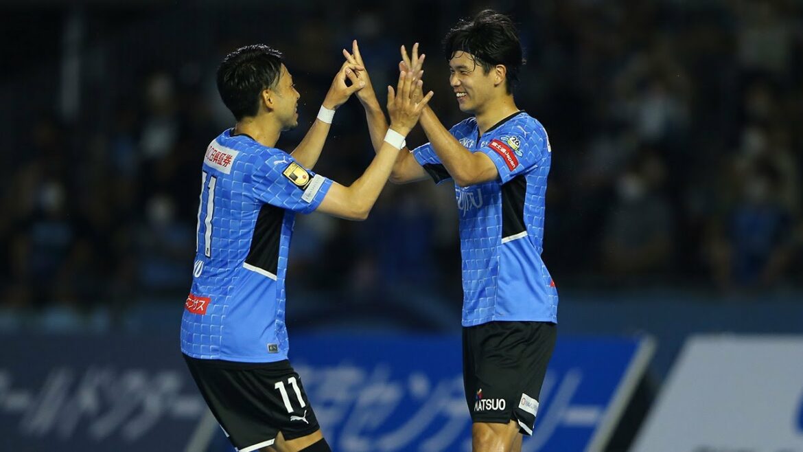 There is a match with the image of the goal! Yamane Mirai (Kawasaki Frontier) slipped behind the opponent and sent Taniguchi's exquisite pass into the goal with one touch![Pickup goal in Section 18]