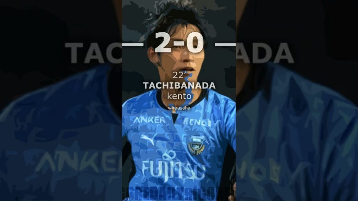 12/10/22 kawasaki frontale vs kyoto sanga | 3-1 #meijiyasudaj1league #shorts