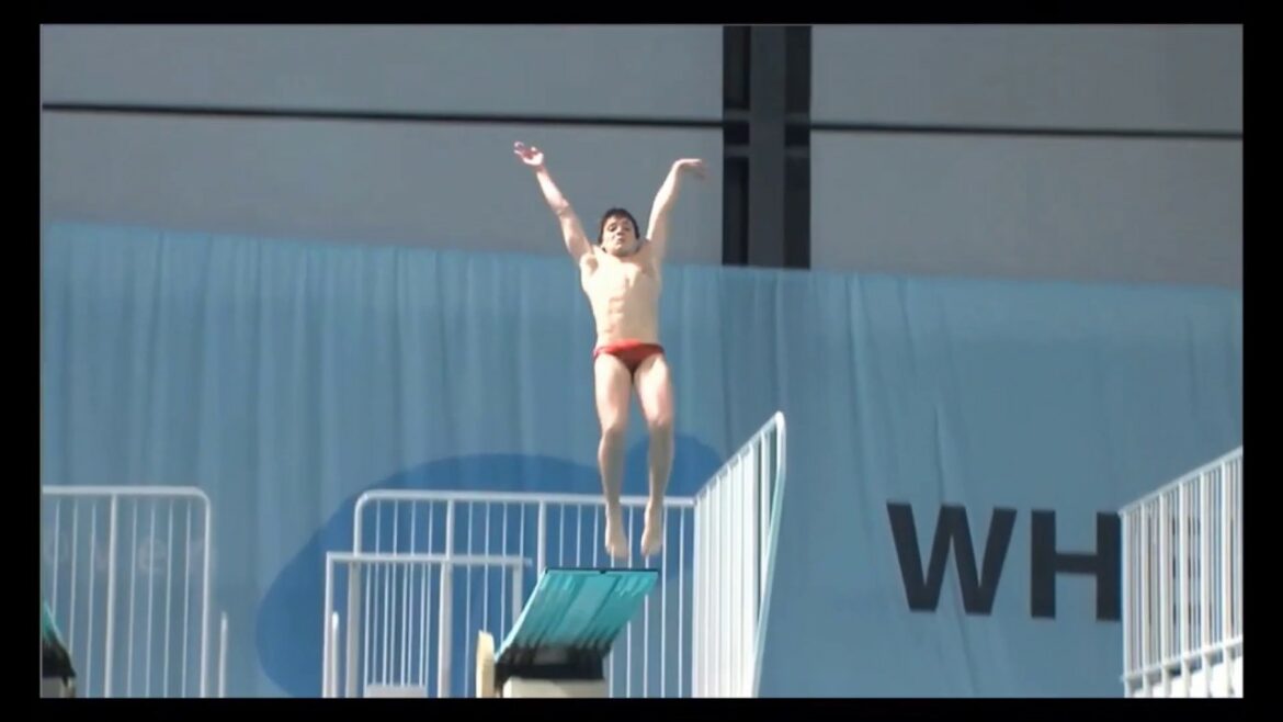 Delfina custom design briefs worn in international diving competition by Italian junior diver Delfina custom design briefs worn in international diving competition by Italian junior diver