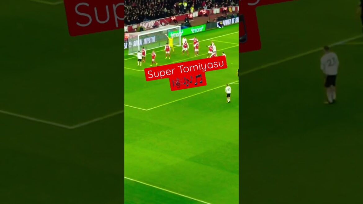 Super Tomiyasu chant šµš¶ Super Tomiyasu chant šµš¶