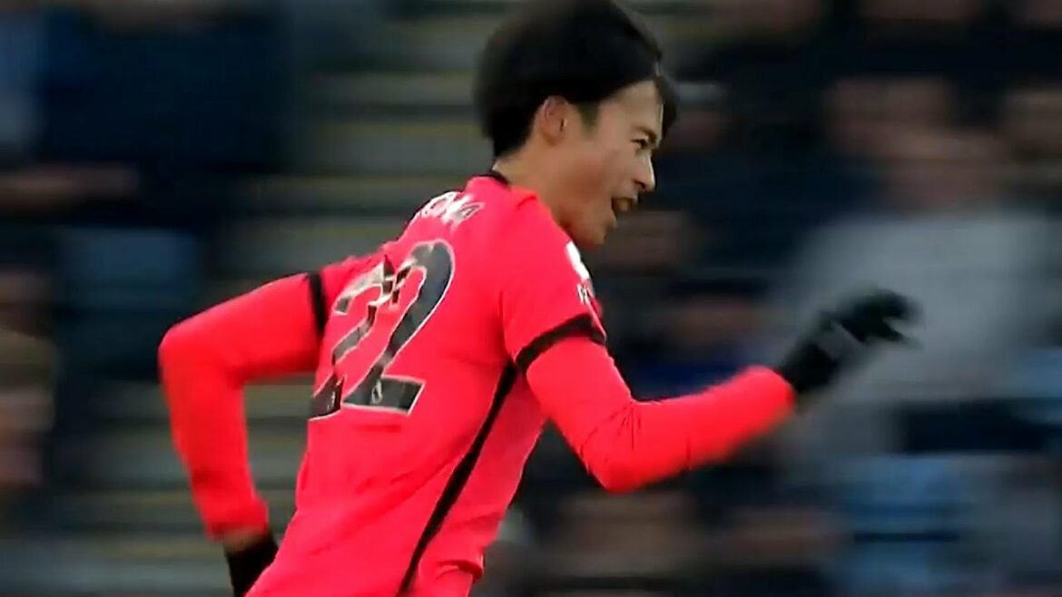 Kaoru Mitoma stepped into the realm of famous legends