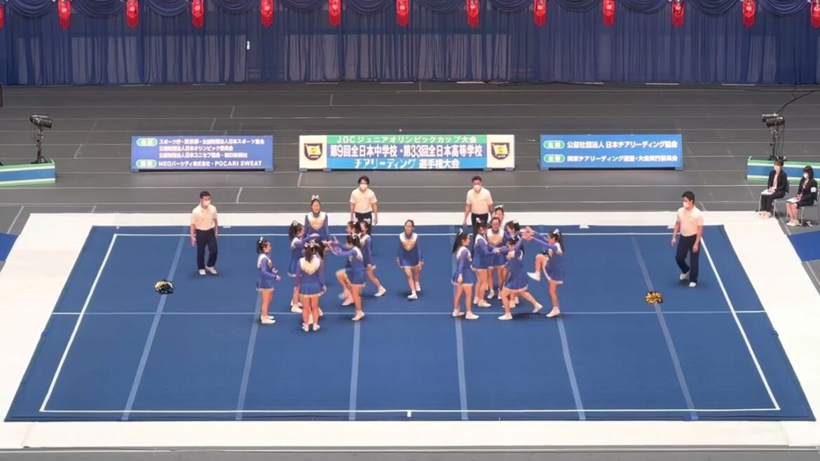 JOC Junior Olympic Cup 33rd All Japan High School Championships Freestyle Competition Division 1 (High School) Qualifying Yokohama Jogakuin High School GAZELLES Qualifying 1st place Score 200 points