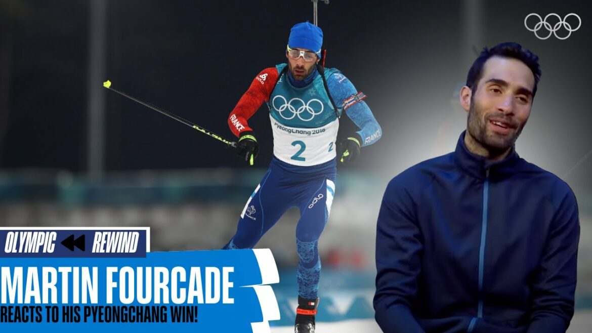 🇫🇷 Martin Fourcade reacts to his Olympic highlights!
