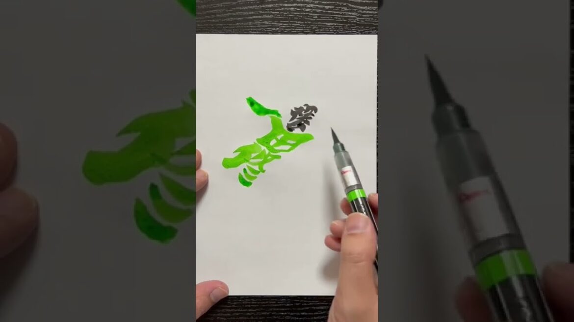 [Japanese soccer team thank you calligraphy art]Shuichi Gonda #shorts