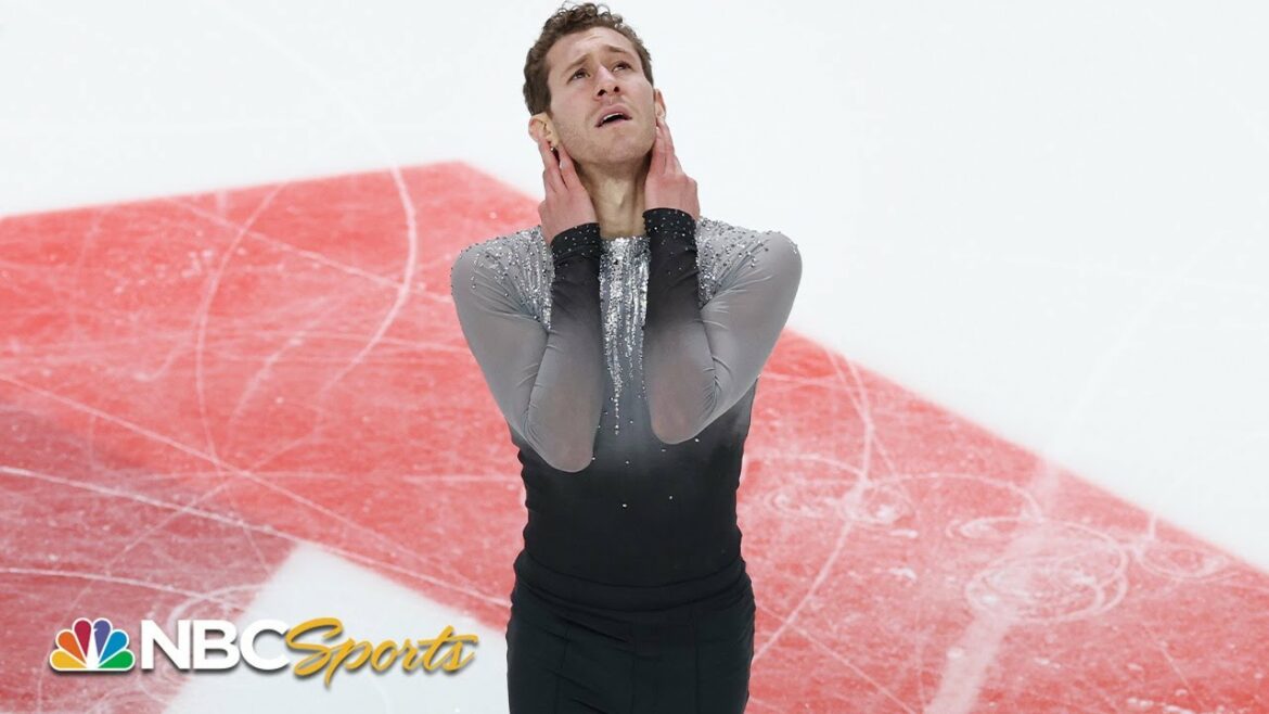 Jason Brown gives a ROUSING short program performance at Nationals | NBC Sports