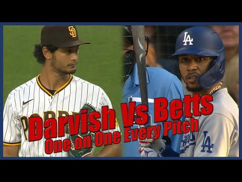 Yu Darvish Vs Mookie Betts – Every Pitch One On One – Padres Vs Dodgers 4/17/21 Yu Darvish vs Mookie Betts Yu Darvish Vs Mookie Betts - Every Pitch One On One - Padres Vs Dodgers 4/17/21 Yu Darvish vs Mookie Betts