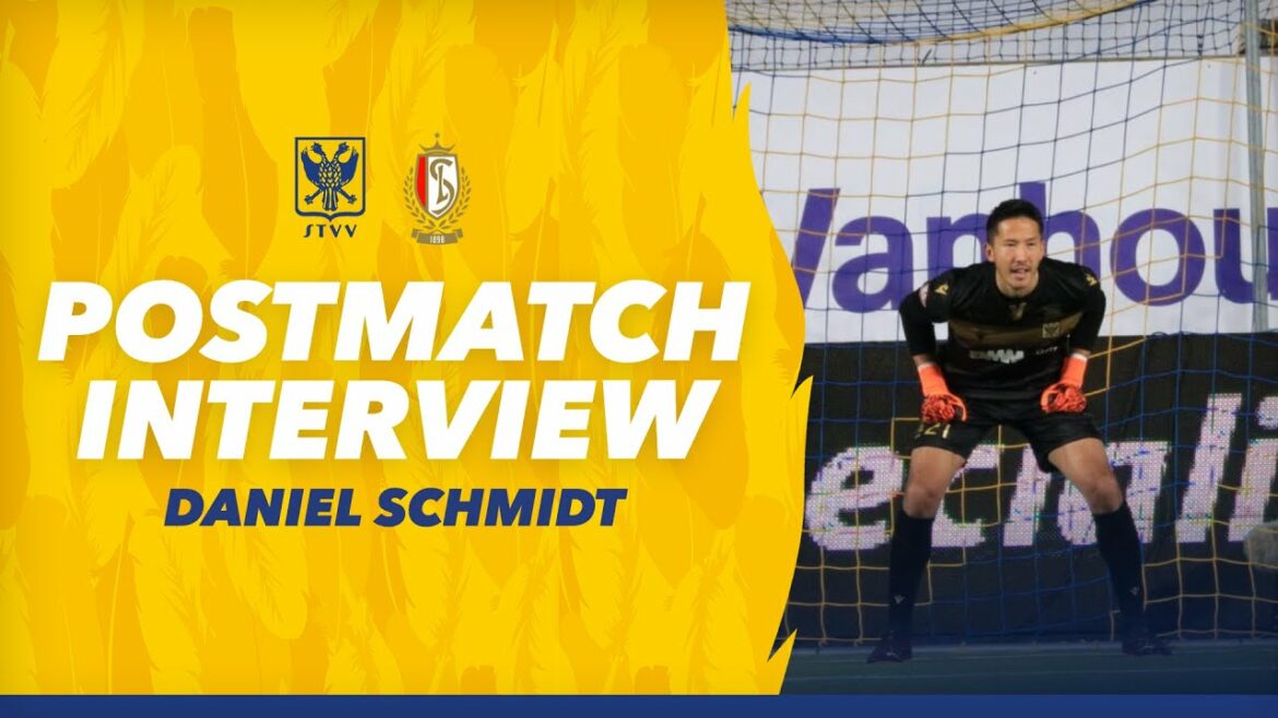 [Sint-Truiden]GK Schmidt Daniel interview (Section 10 Standard Liege)