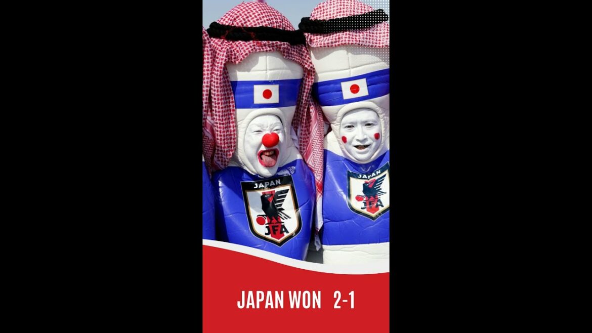 Japan Vs Spain Highlights | Japan Vs Spain Status | Ritsu Doan Goal Status #shorts #youtubeshorts