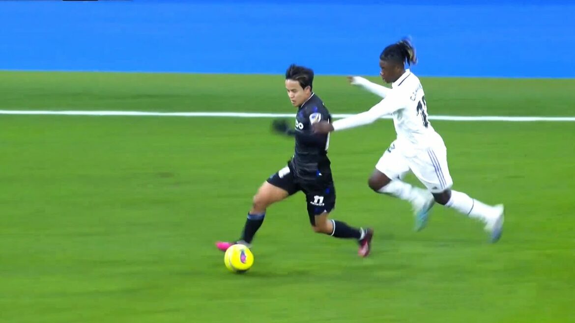Takefusa Kubo Had A Great Game Against Real Madrid (29/01/2023)