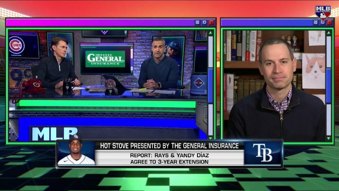 Yandy Díaz, Rays agree to extension