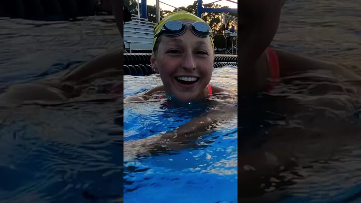 Swim Olympic Gold or World Record?