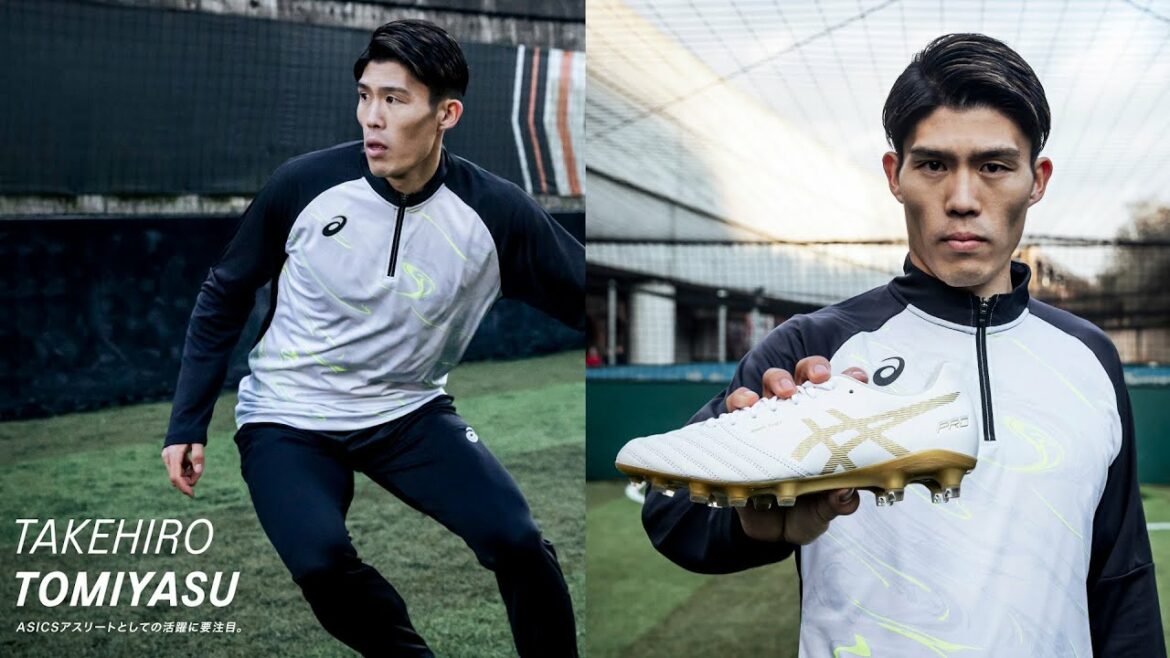 Arsenal's Japanese defender Takehiro Tomiyasu signs contract with Asics!  "The goal for all players is the Ballon d'Or"