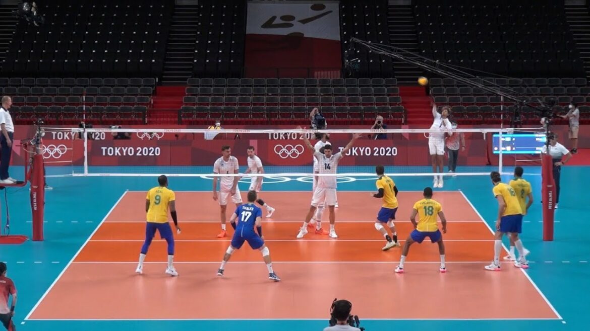 Volleyball Brazil – France 3:2 Best Game of Tokyo 2020 Olympic Games ? Volleyball Brazil - France 3:2 Best Game of Tokyo 2020 Olympic Games ?