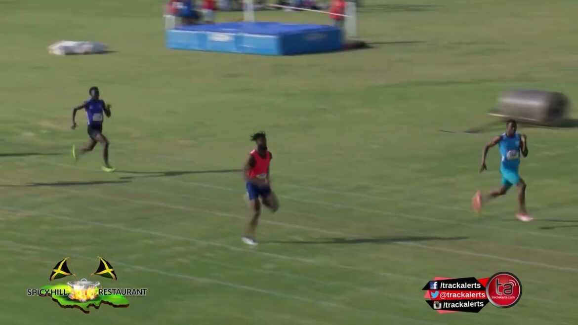 Rosean Smith 22.39: STETHS Invitational