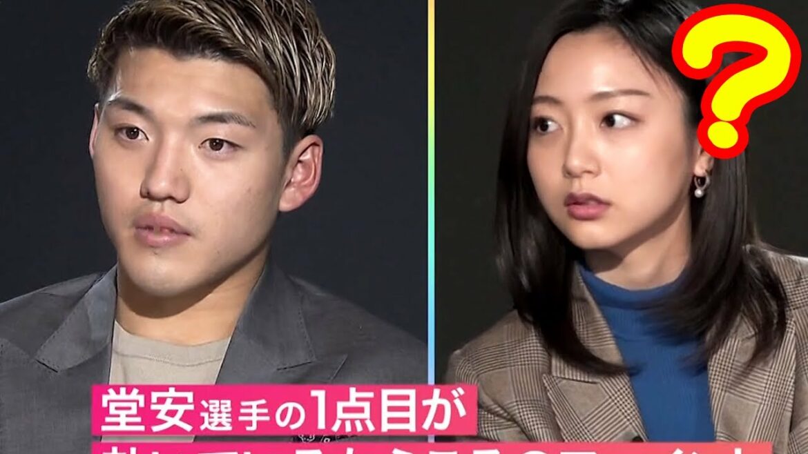 Ritsu Doan annoys the announcer with an incomprehensible laugh