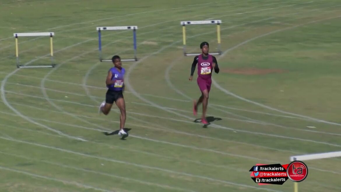 Chance Segree DQ'ed in 400H at STETHS Invitational