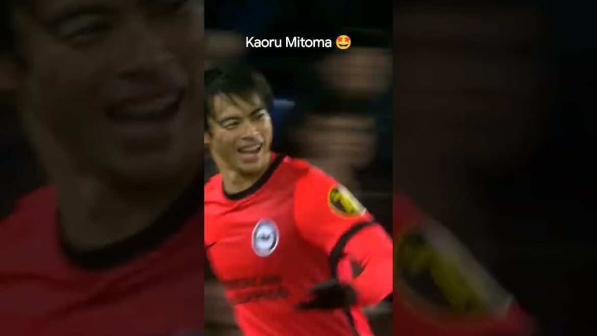 Kaoru Mitoma Next Asian Star🤩💫 #footballnews #shorts