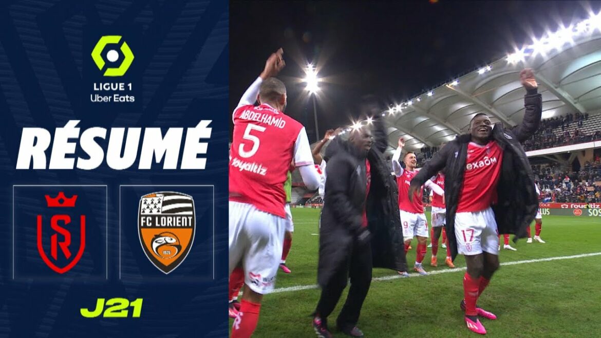STADE DE REIMS - FC LORIENT (4 - 2) - Summary - (SdR - FCL) / 2022-2023