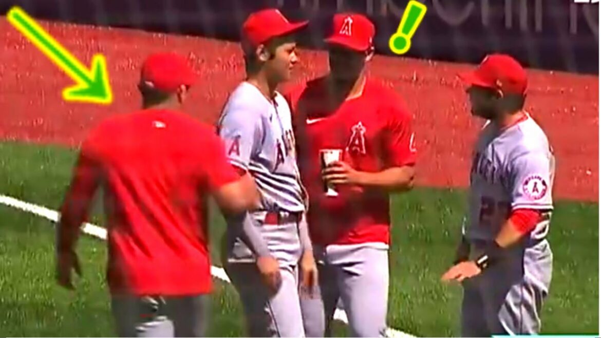 [shoheiotani]The man who suddenly approached Shohei Otani and the next moment... Shohei was really upset!  !  !