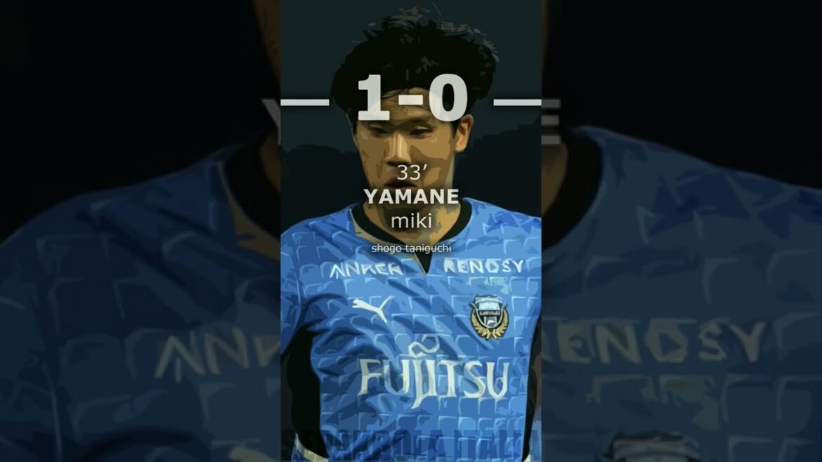 25/06/22 kawasaki frontale vs jubilo iwata | 1-1 #meijiyasudaj1league #shorts