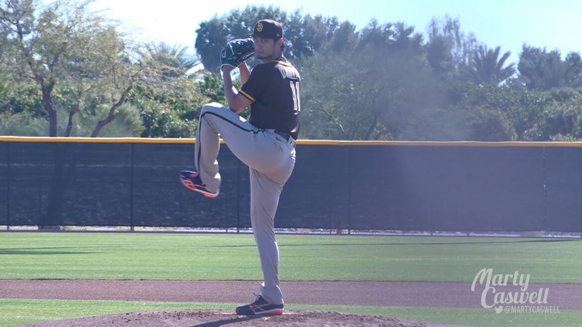 Padres Spring Highlights, Yu Darvish and Dinelson Lamet throw batting practice, Ha-Seong Kim bp