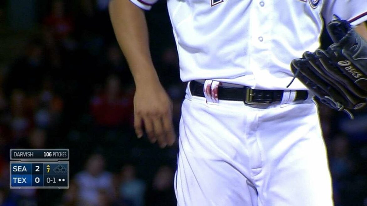 Darvish’s pitch slips through bloody fingers Darvish's pitch slips through bloody fingers