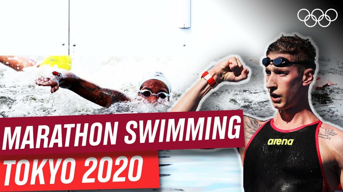 The highlights of the BEST marathon swimmers! 🏊🏼‍♂️🥇 | #Tokyo2020
