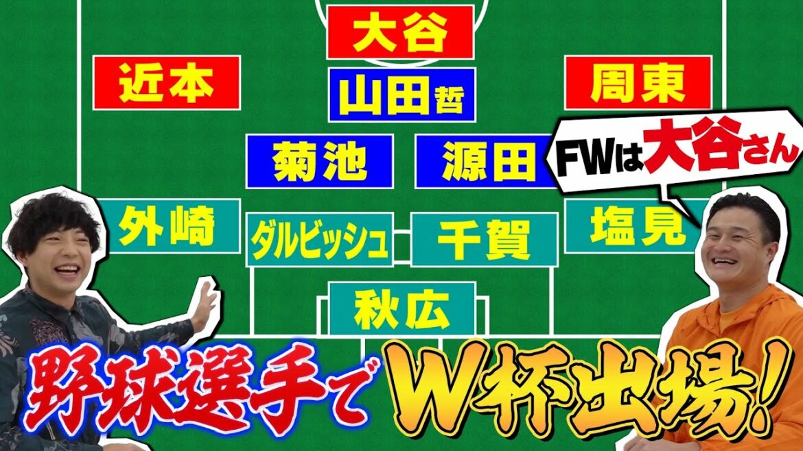 [Forward Shohei Otani, CB Darvish]When I chose the Japan national team as a baseball player for the World Cup, it was too harsh