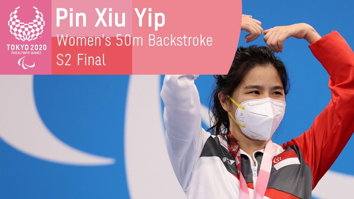 A second Gold Medal for Pin Xiu Yip! 🥇 | Women’s 50m Backstroke – S2 Final | Swimming | Tokyo 2020 A second Gold Medal for Pin Xiu Yip! 🥇 | Women's 50m Backstroke - S2 Final | Swimming | Tokyo 2020