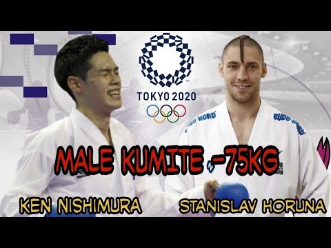 KEN NISHIMURA VS. STANISLAV HORUNA TOKYO 2020 OLYMPICS KARATE | MALE KUMITE -75KG KEN NISHIMURA VS. STANISLAV HORUNA TOKYO 2020 OLYMPICS KARATE | MALE KUMITE -75KG