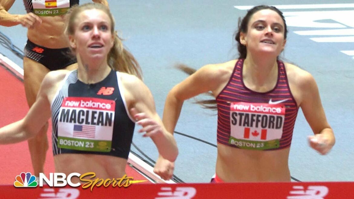 Epic finish decides thrilling women's mile in Boston | NBC Sports
