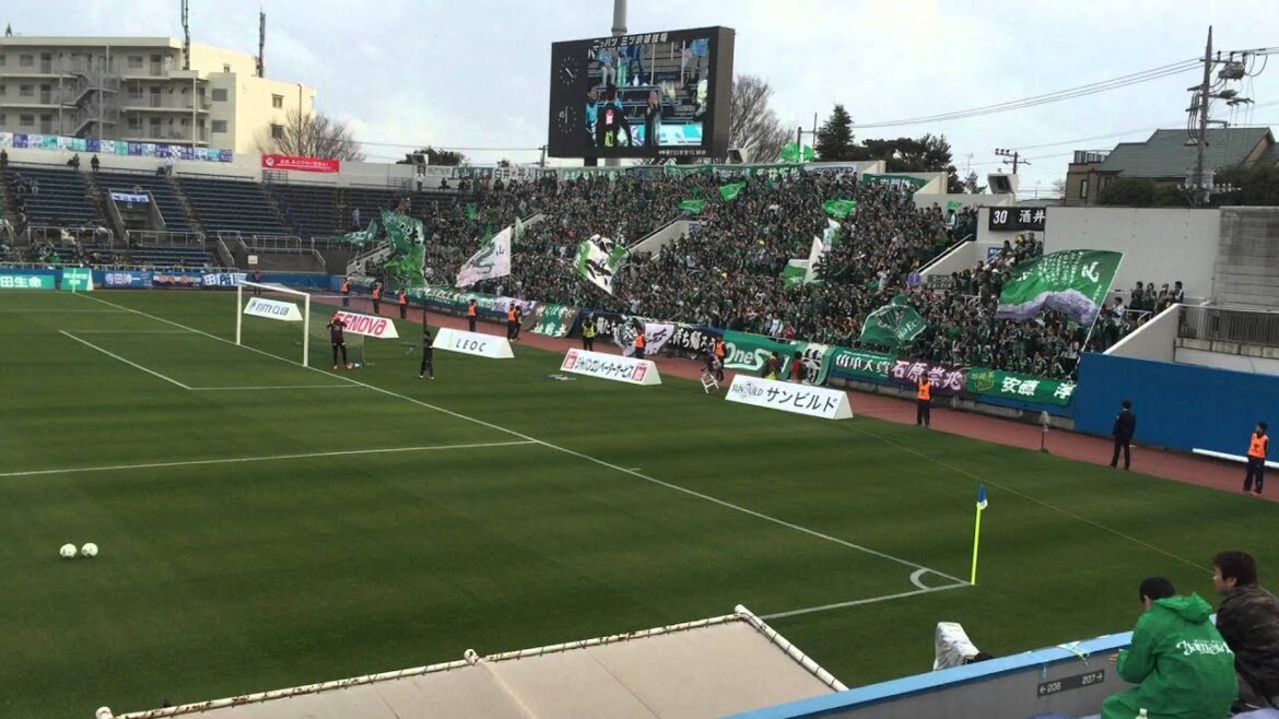 Matsumoto Yamaga GK Schmidt Daniel (Dan) chant 20160306 vs Yokohama FC before the match