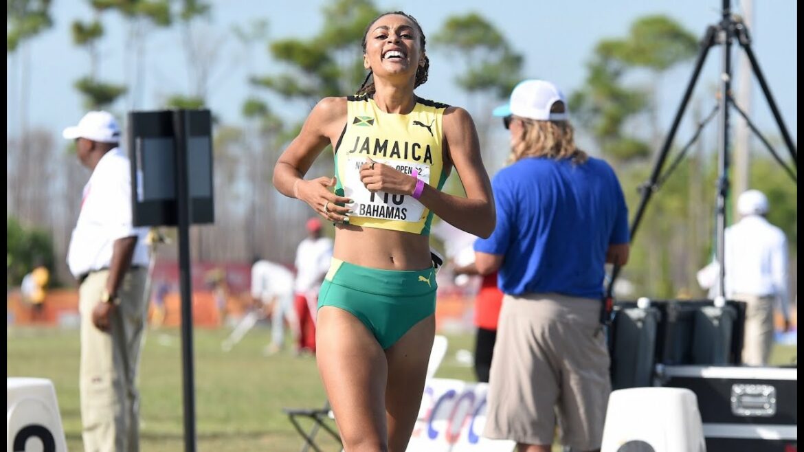 Adelle Tracey love competing for Jamaica Adelle Tracey love competing for Jamaica