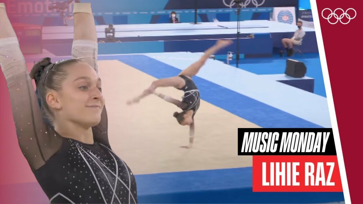 Lihie Raz 🤸🏼‍♀️ performs to “Nostradamus” by Maksim 🎶