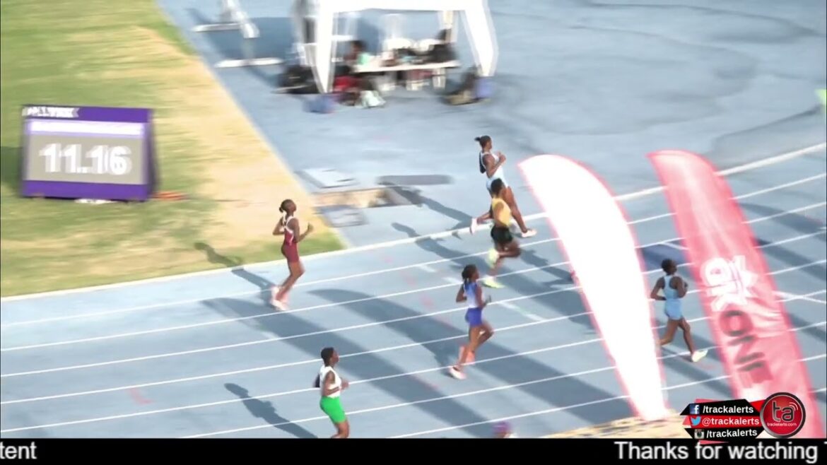Ayanna Blake wins 70H final Youngster Goldsmith Classics