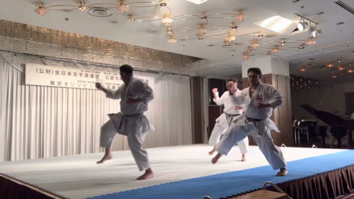 [Tokyo Olympics/Ryo Kiyuna]Group Kata Embu/Disassembly "Ohan University" National Team
