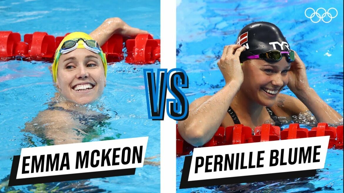 Emma McKeon 🆚 Pernille Blume - 50m freestyle | Head-to-head
