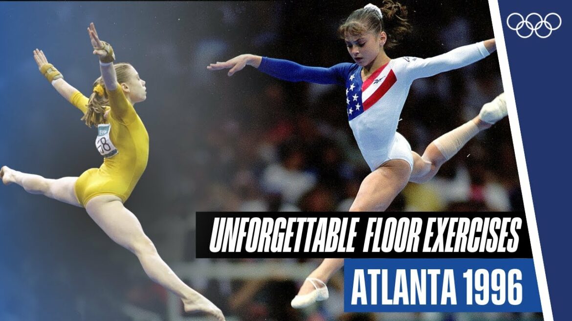 🤸🏼♀️ Amazing Performances: The Unforgettable Floor Exercises of Women at the 1996 Atlanta Olympics 🤸🏼♀️ Amazing Performances: The Unforgettable Floor Exercises of Women at the 1996 Atlanta Olympics