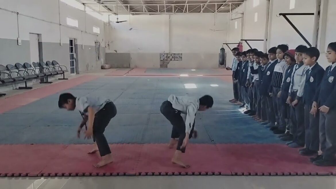 Shuttle running in ndsi school 🤟 #students #sachinkarate