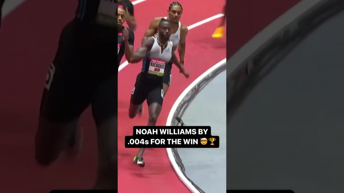 Imagine winning by .004 SECONDS! 🤯🏆