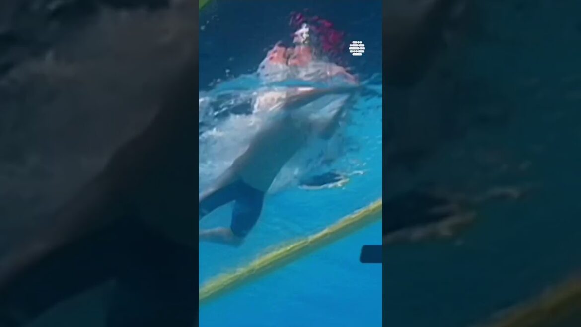 The moment made waves of inspiration. Melbourne 2007, Michael Phelps broke the 400m IM world record The moment made waves of inspiration. Melbourne 2007, Michael Phelps broke the 400m IM world record