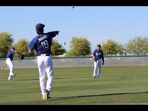 Brandon Beachy, Kenta Maeda, Alex Wood, Scott Kazmir Play Catch | Spring Training 2016 Brandon Beachy, Kenta Maeda, Alex Wood, Scott Kazmir Play Catch | Spring Training 2016