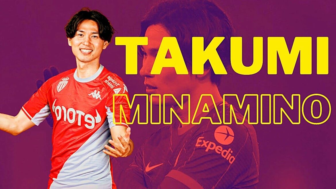 Takumi Minamino Welcome to Club Monaco Takumi Minamino Welcome to Club Monaco