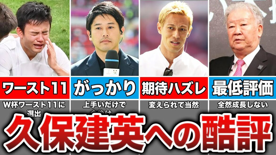 [It doesn't grow at all]The criticism of Takefusa Kubo after the World Cup was too bad...