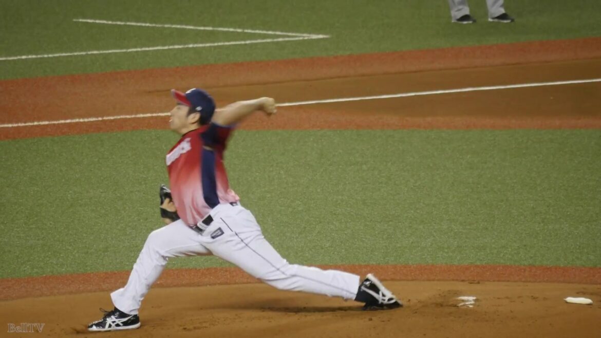Saitama Seibu Lions Yusei Kikuchi pitching form (Yusei Kikuchi)