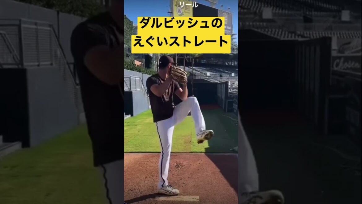 [Impact]Darvish's straight # baseball # Darvish