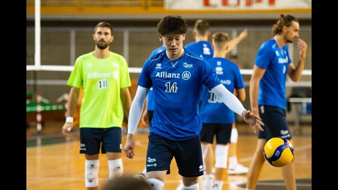 Yuki Ishikawa Points vs Piacenza |  Milan vs Piacenza Astori Tourney Trophy