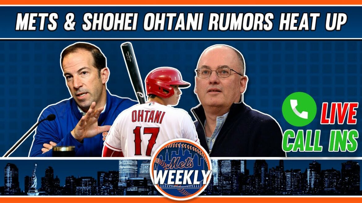 Shohei Ohtani & Mets Rumors HEATING UP + Pete Alonso Extension Talks (Live Call-in Show)