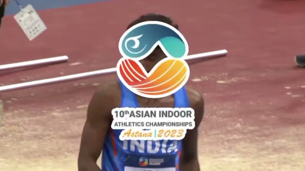 Jeswin Aldrin Create New Indoor National Record with 7.93m Jump