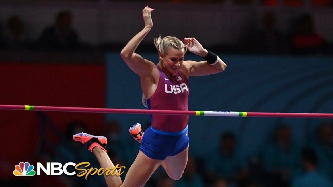 Katie Moon soars to second straight pole vault win at Millrose Games | NBC Sports Katie Moon soars to second straight pole vault win at Millrose Games | NBC Sports